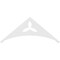 Ekena Millwork Pitch Naple Architectural Grade PVC Gable Pediment, 48"W x 20"H x 1"P (10/12) GPP048X020X100NAP - alternate 4